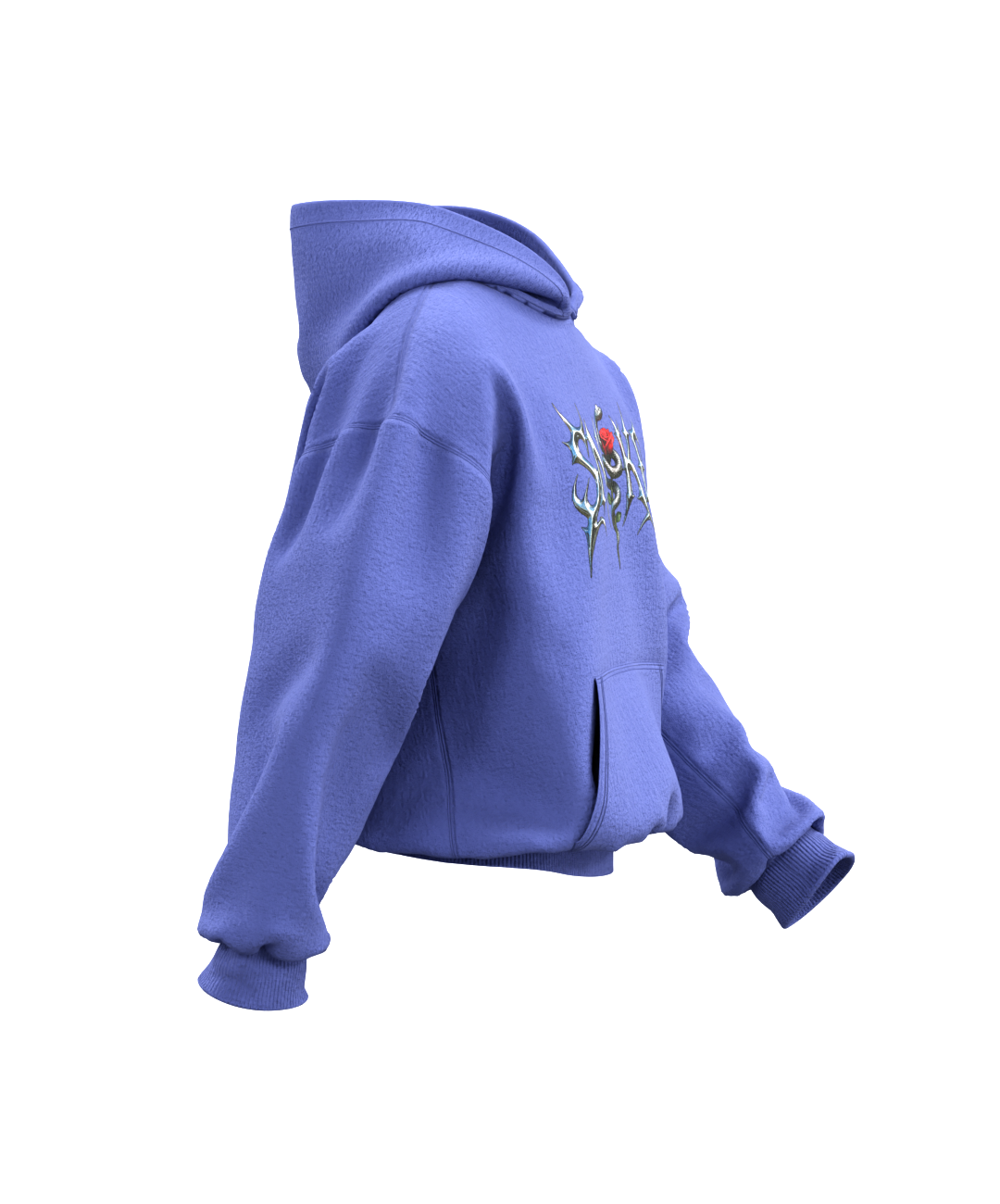 Aqua Snke Hoodie